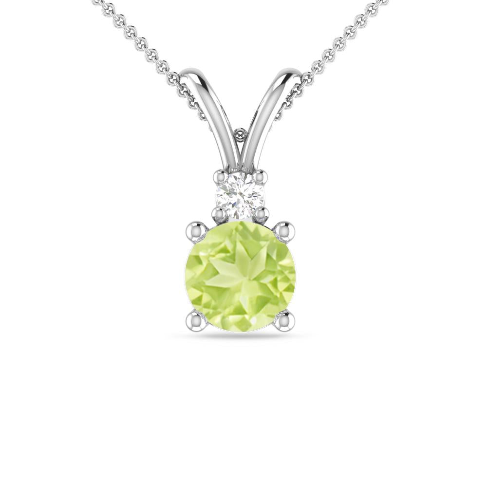 White Gold - Peridot