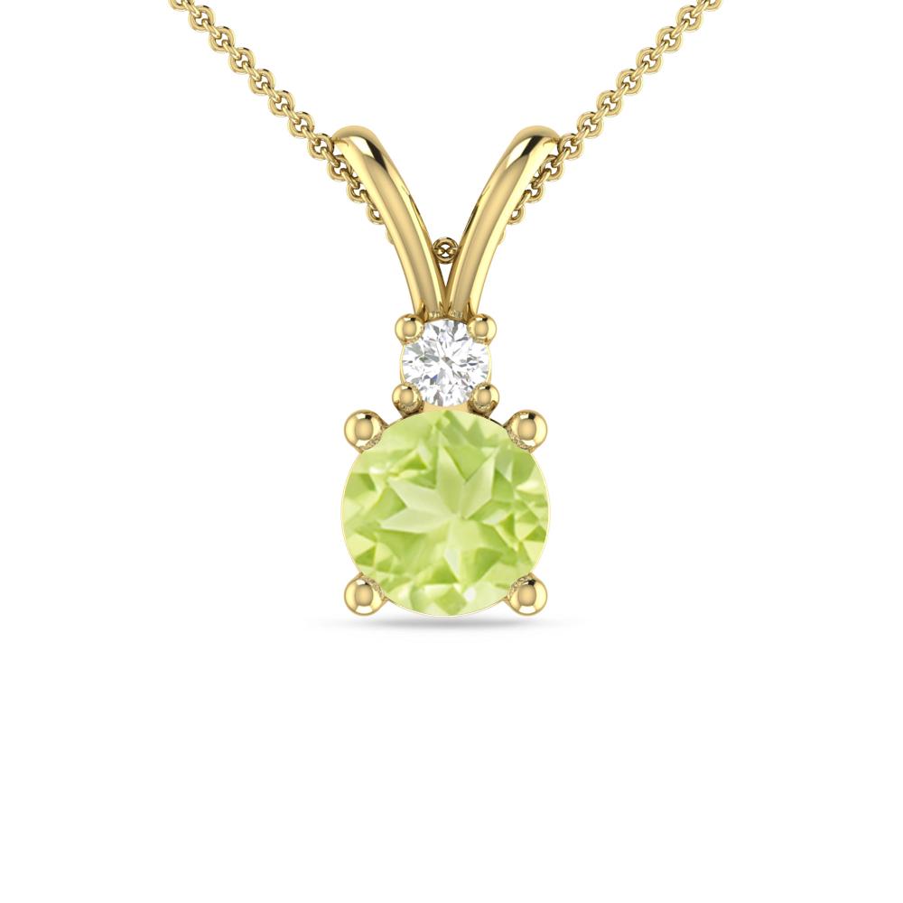 Yellow Gold - Peridot