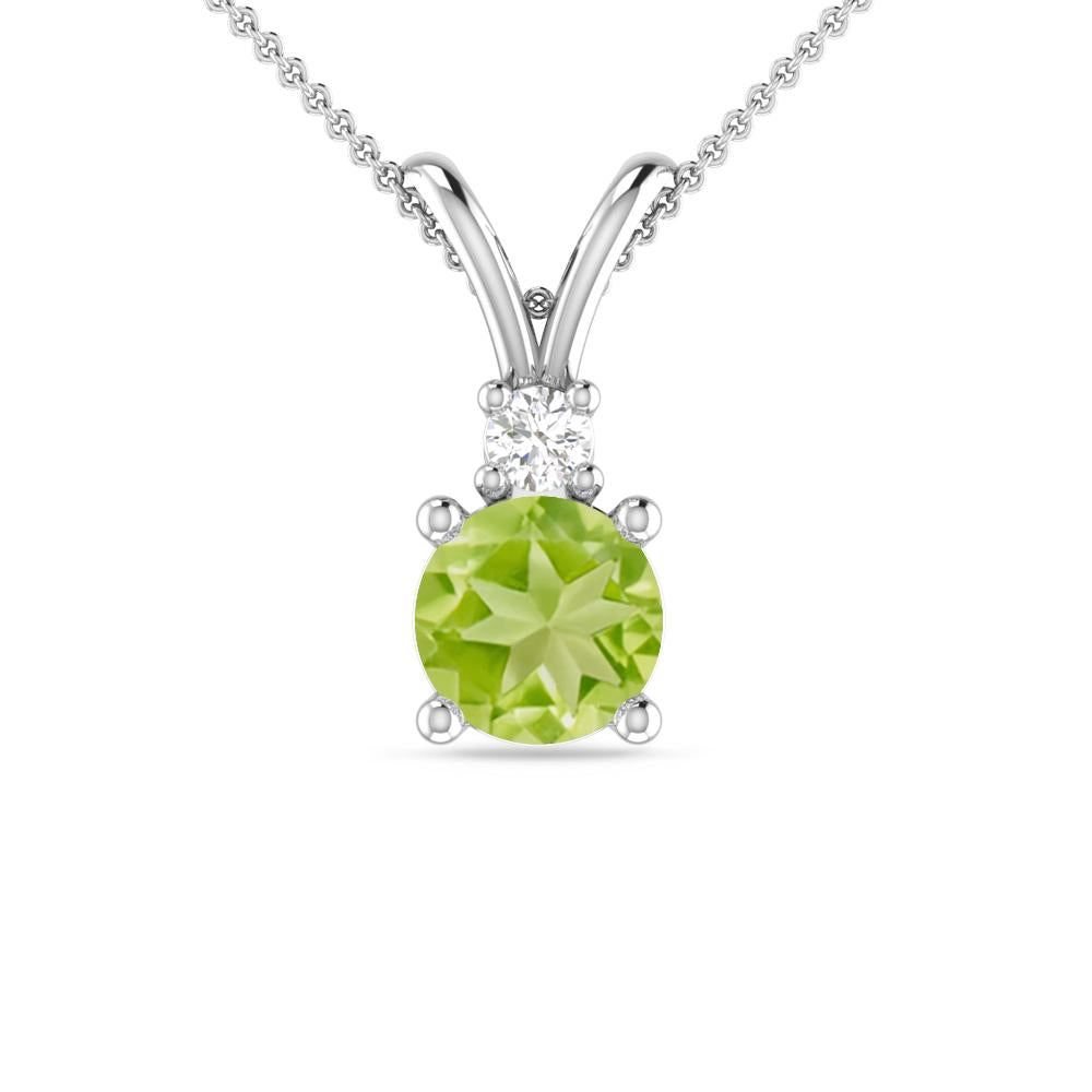 White Gold - Peridot