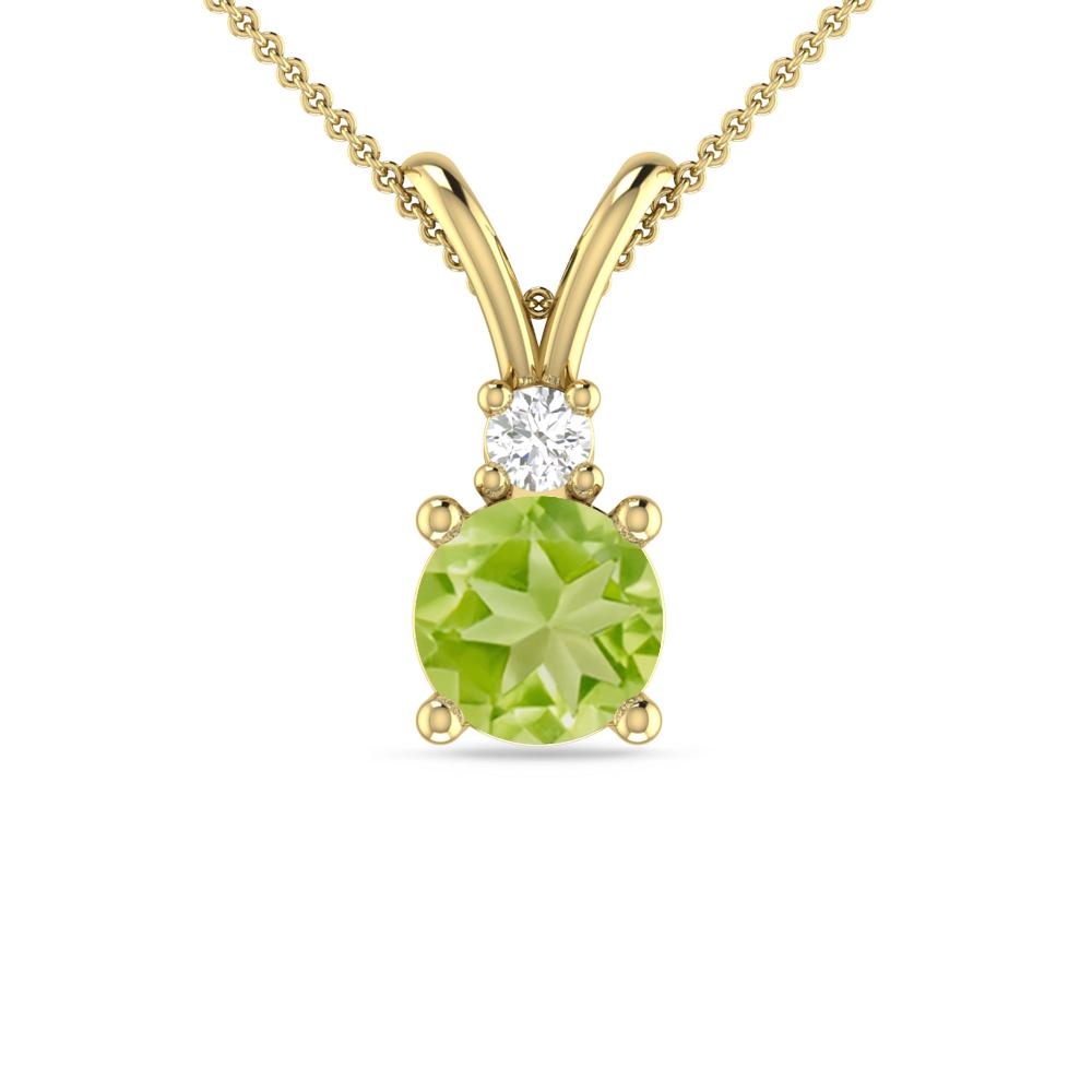 Yellow Gold - Peridot