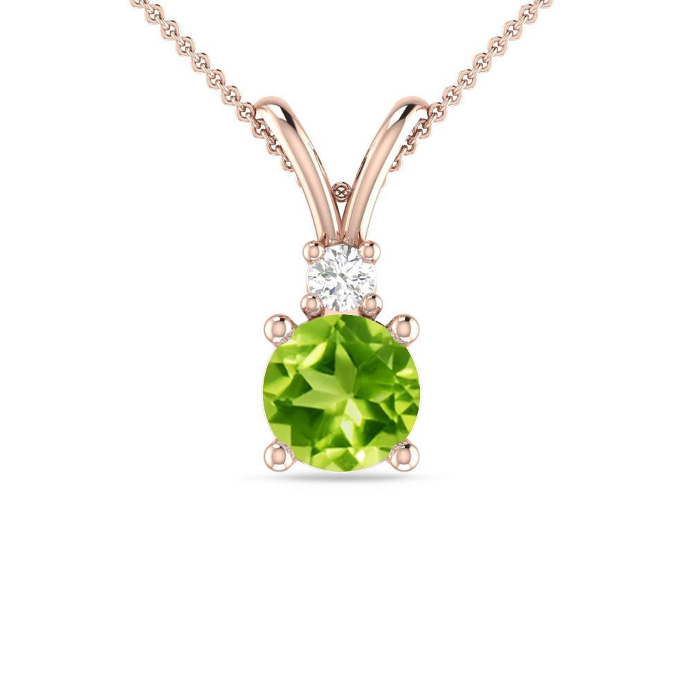 Rose Gold - Peridot