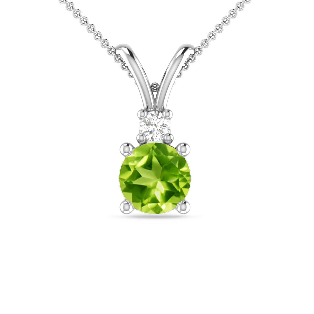 White Gold - Peridot