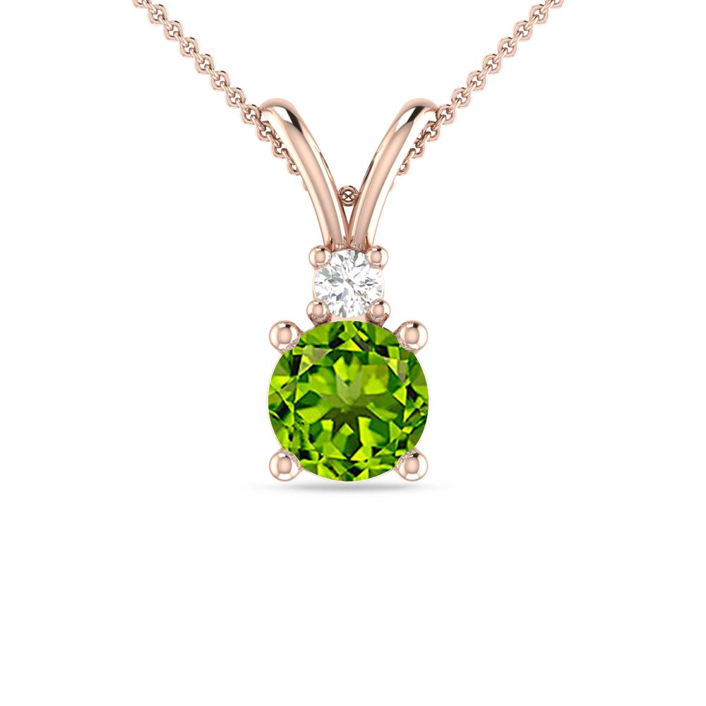 Rose Gold - Peridot