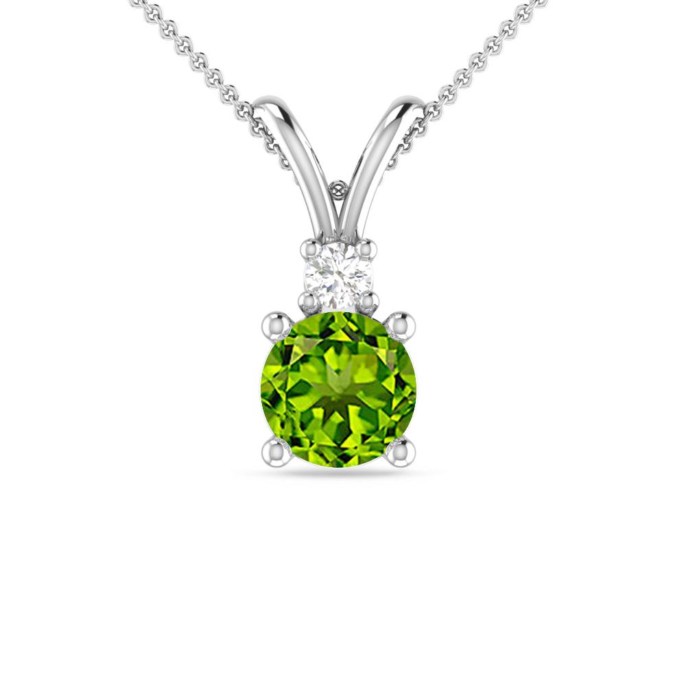 White Gold - Peridot