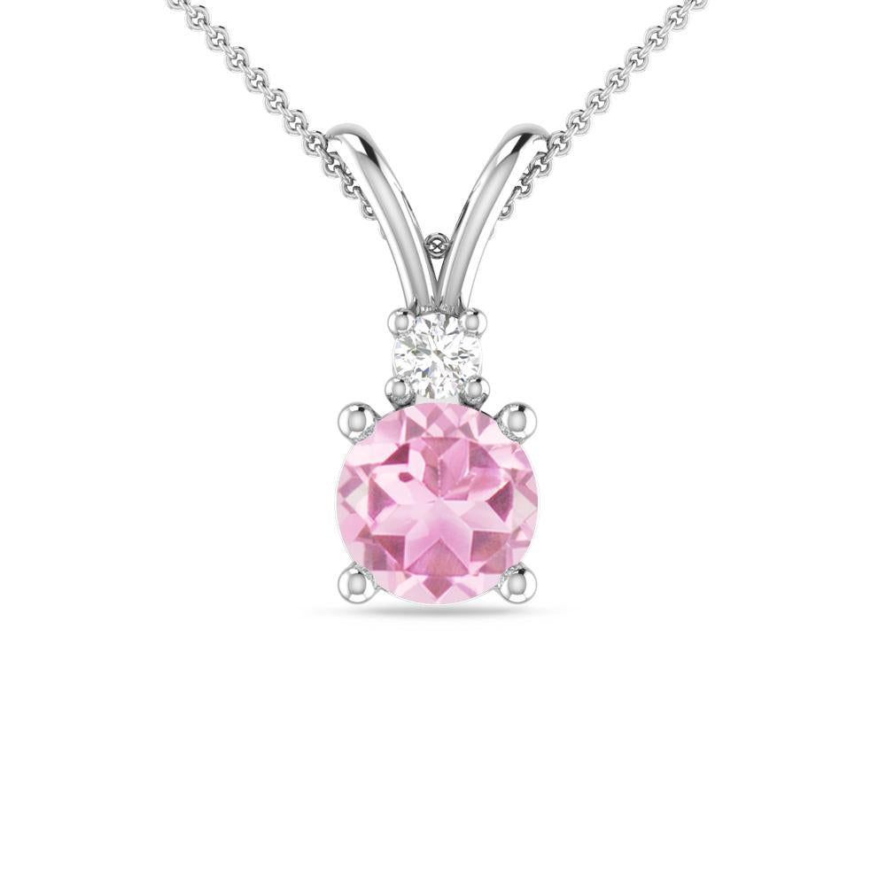 White Gold - Pink Tourmaline