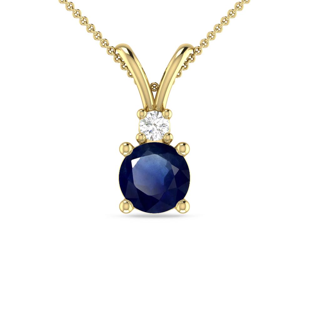 Yellow Gold - Sapphire