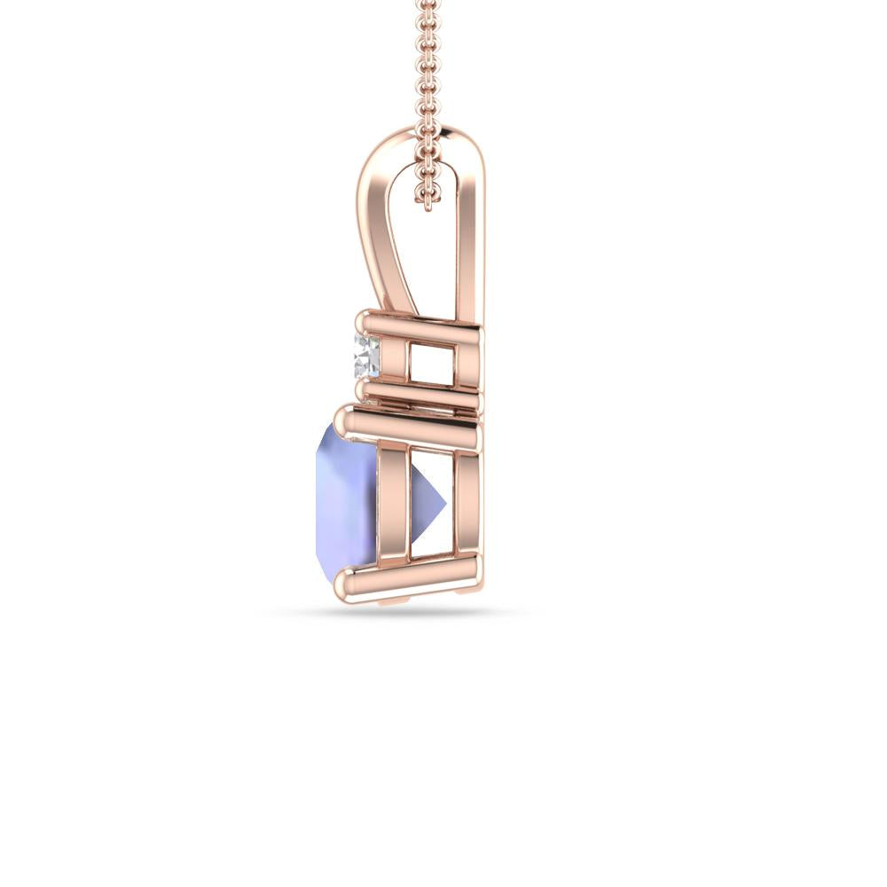 Rose Gold - Tanzanite