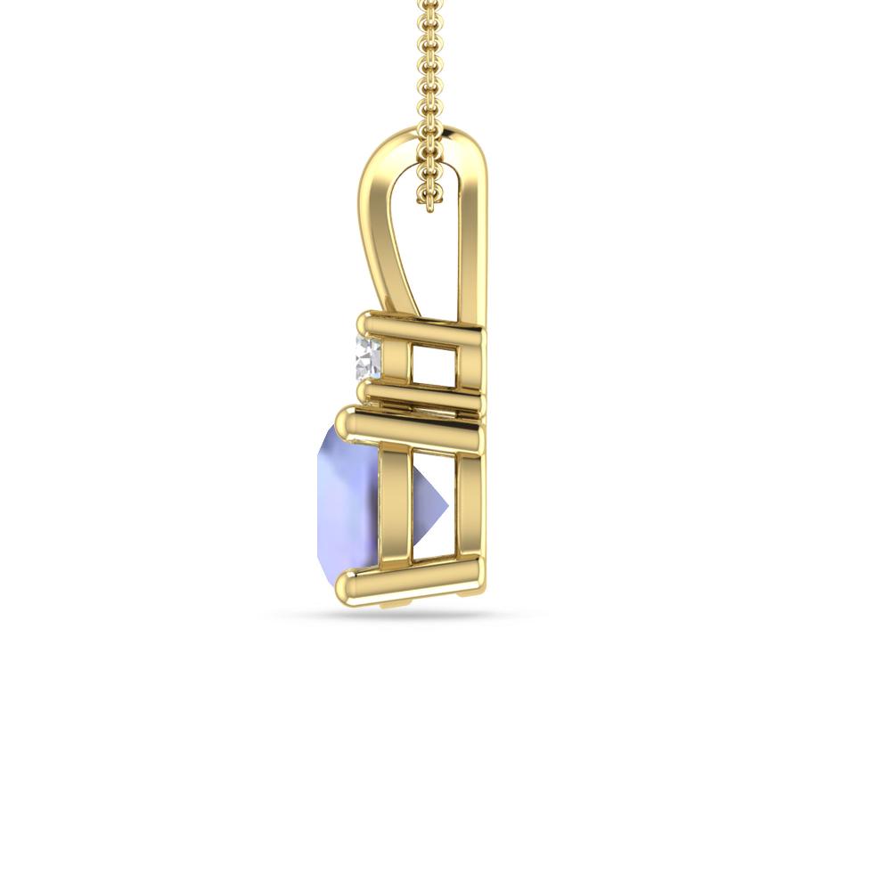 Yellow Gold - Tanzanite