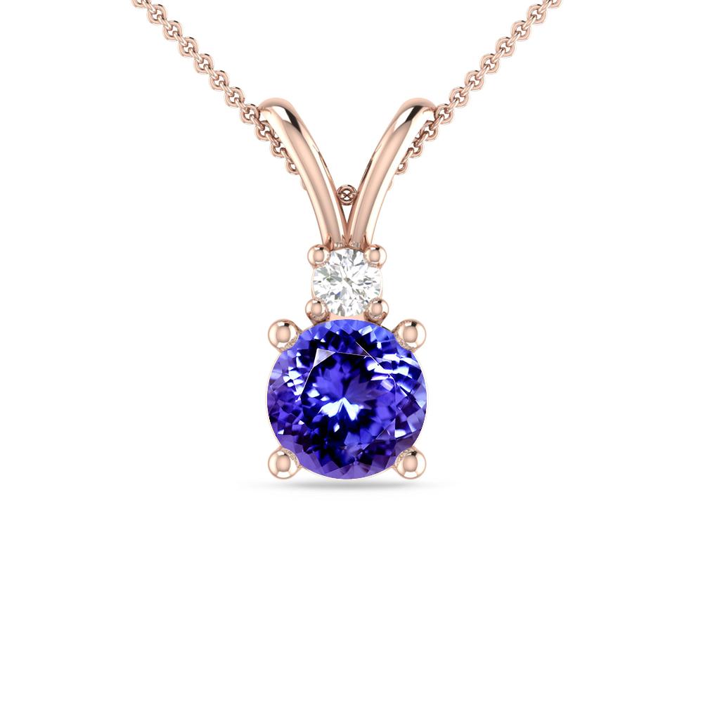 Rose Gold - Tanzanite