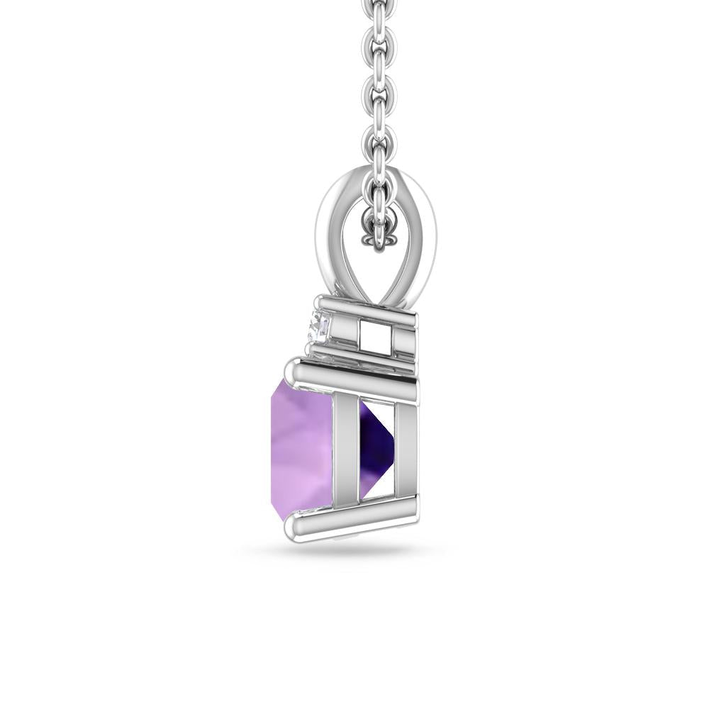 White Gold - Amethyst