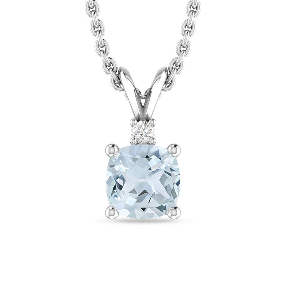 White Gold - Aquamarine