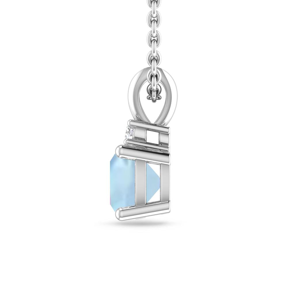 White Gold - Aquamarine