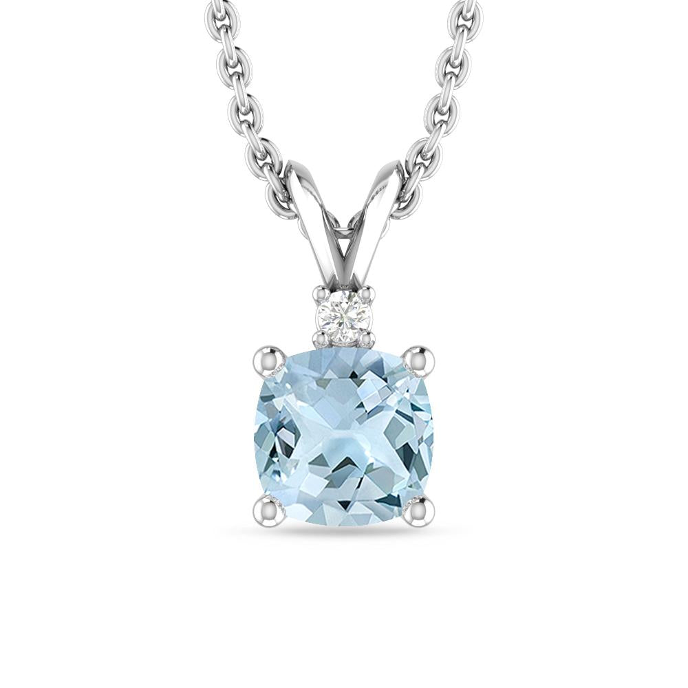 White Gold - Aquamarine