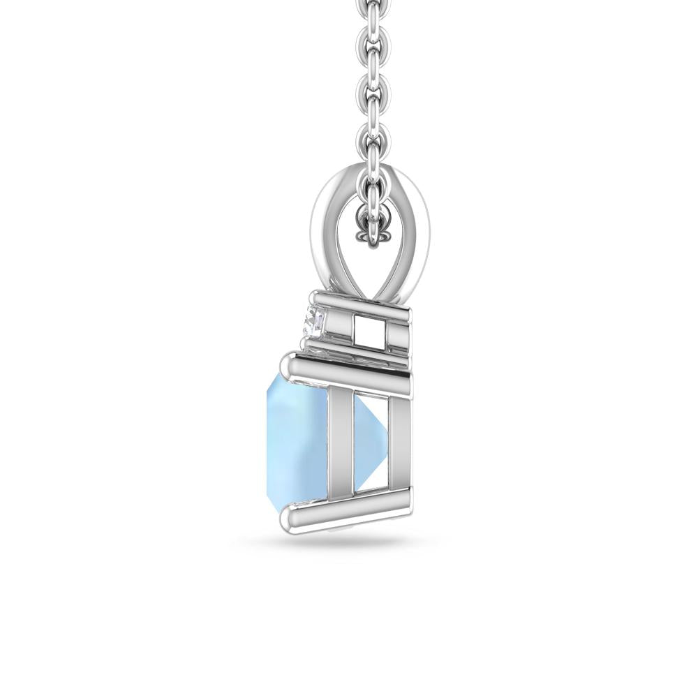 White Gold - Aquamarine