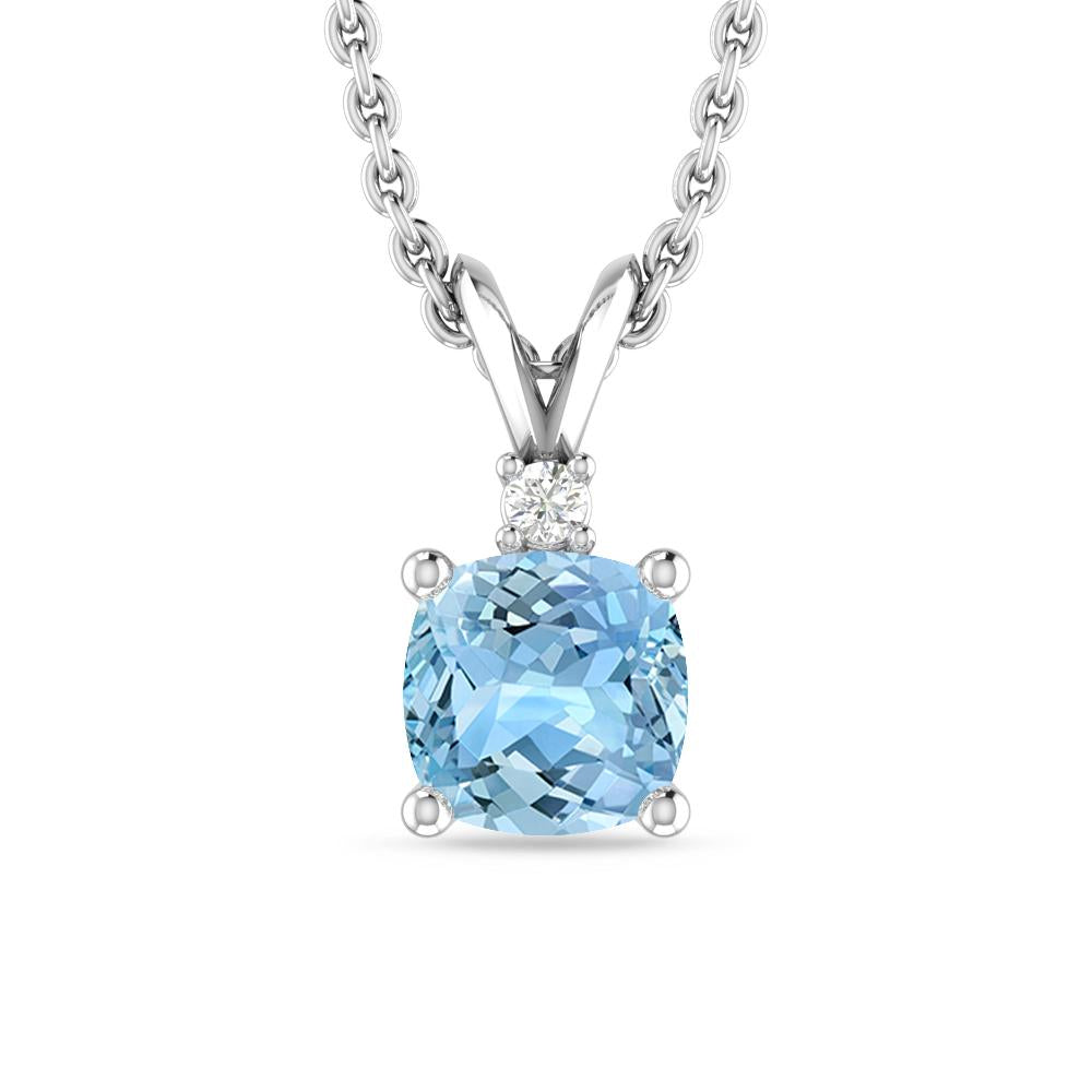 White Gold - Aquamarine