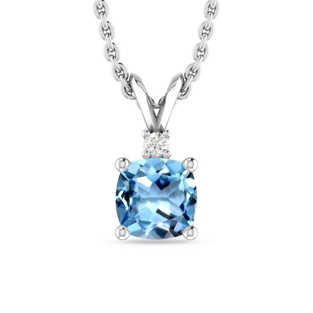 White Gold - Aquamarine