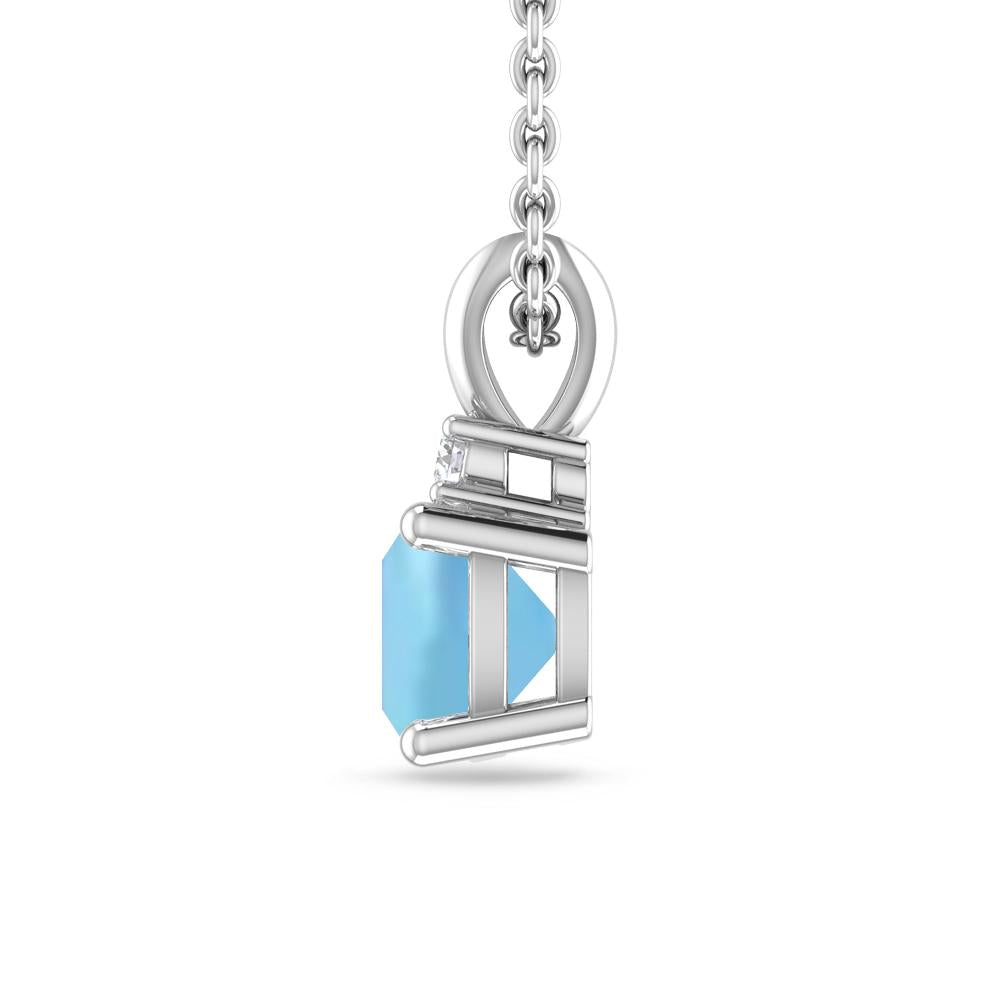 White Gold - Aquamarine