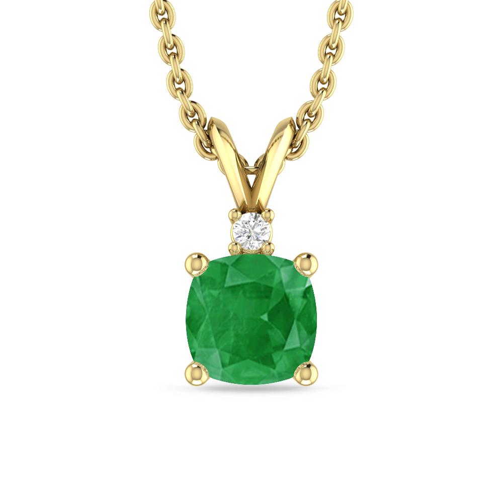 Yellow Gold - Emerald