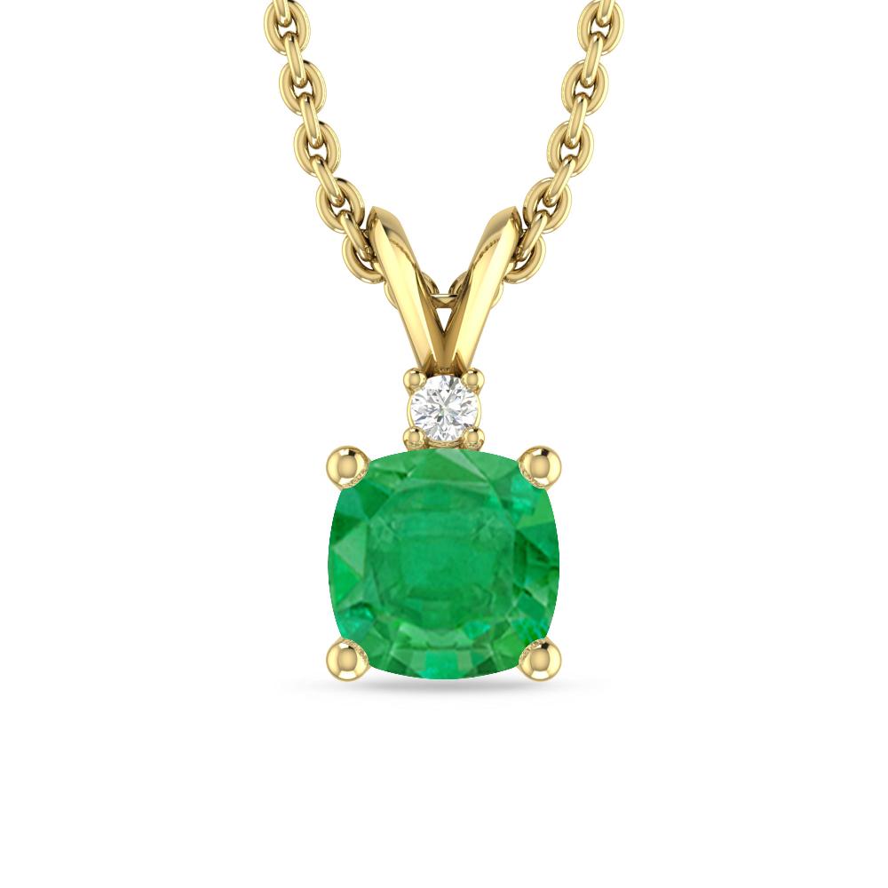 Yellow Gold - Emerald