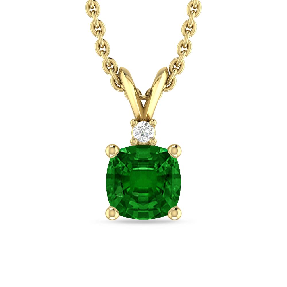 Yellow Gold - Emerald