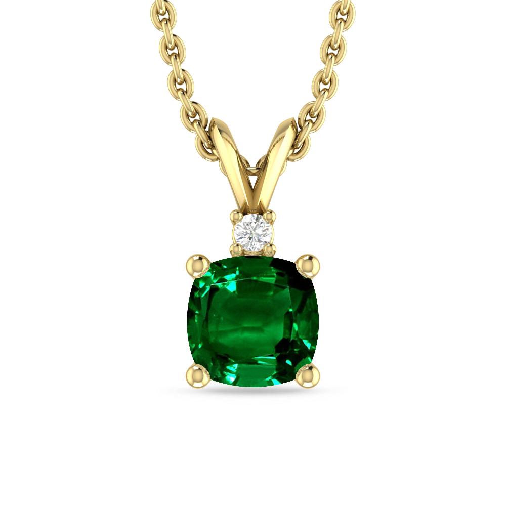 Yellow Gold - Emerald