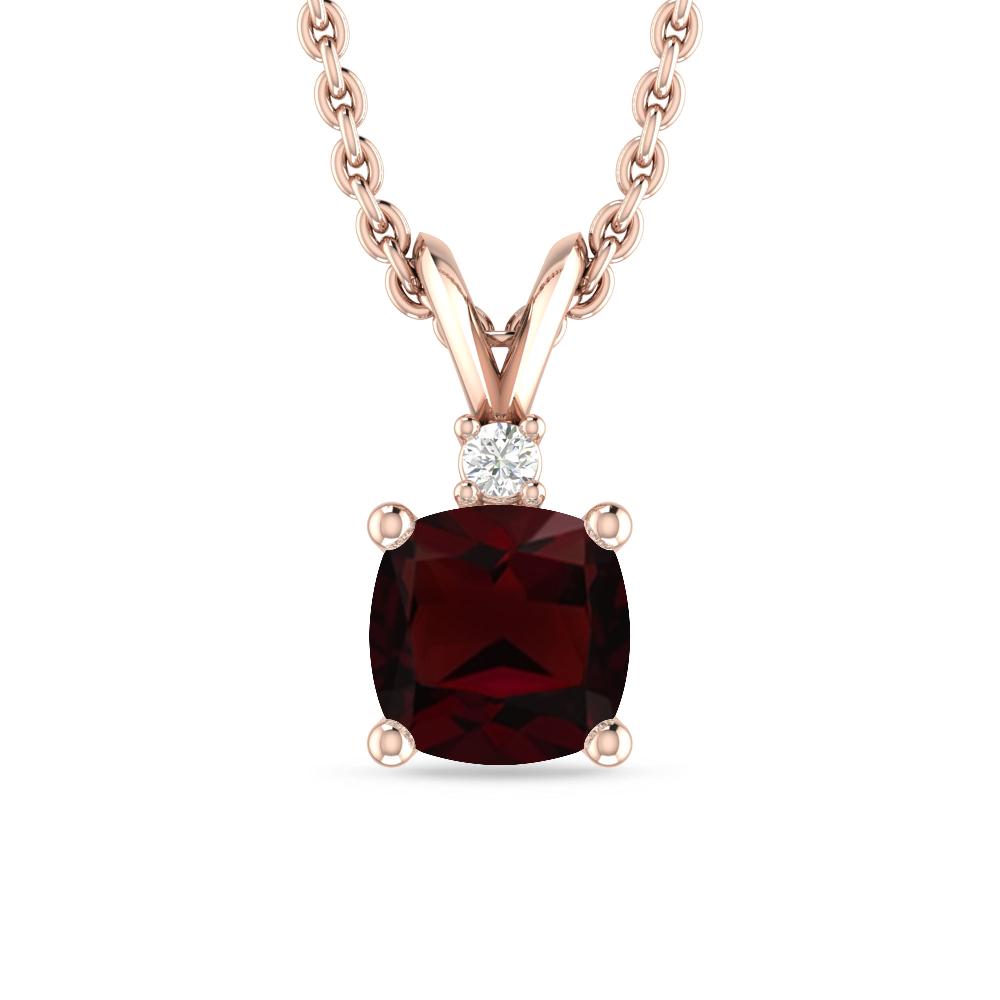 Rose Gold - Garnet