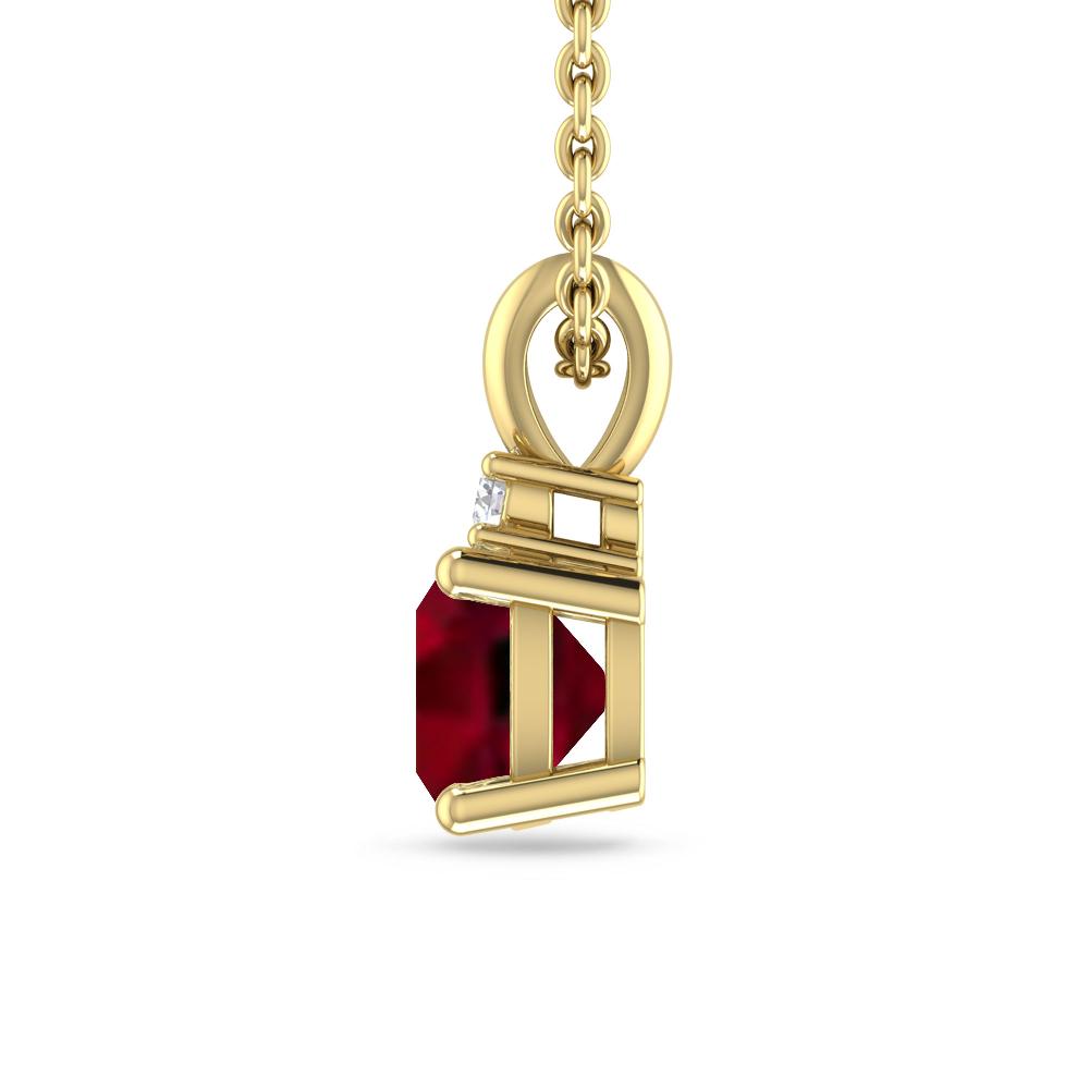 Yellow Gold - Garnet