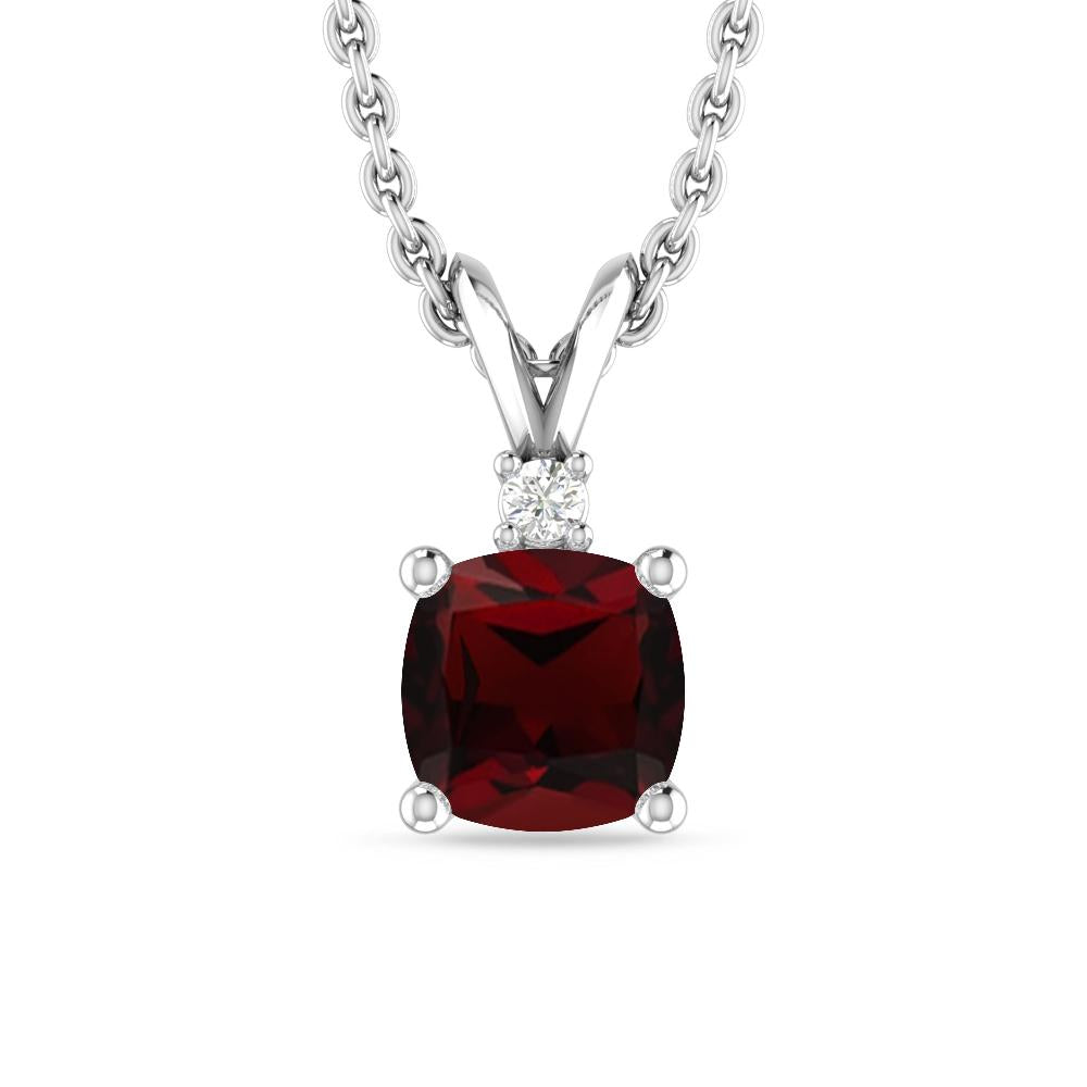 White Gold - Garnet