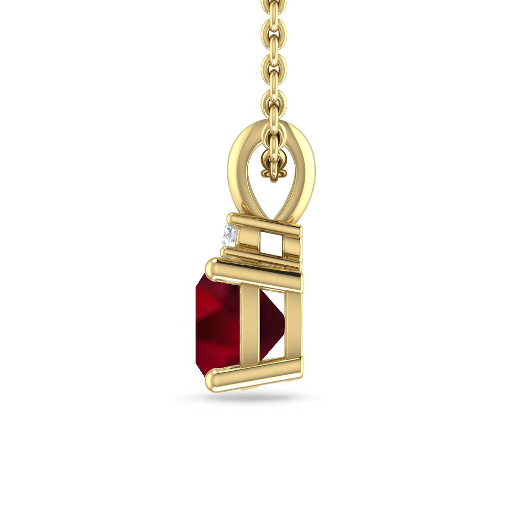 Yellow Gold - Garnet