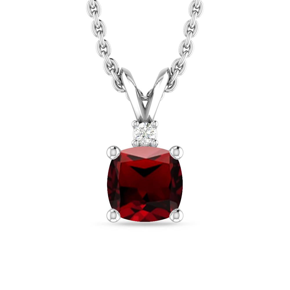 White Gold - Garnet