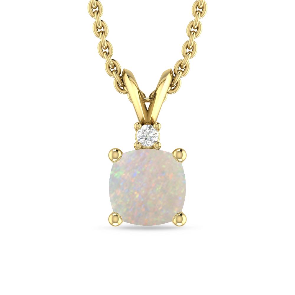 Yellow Gold - Opal