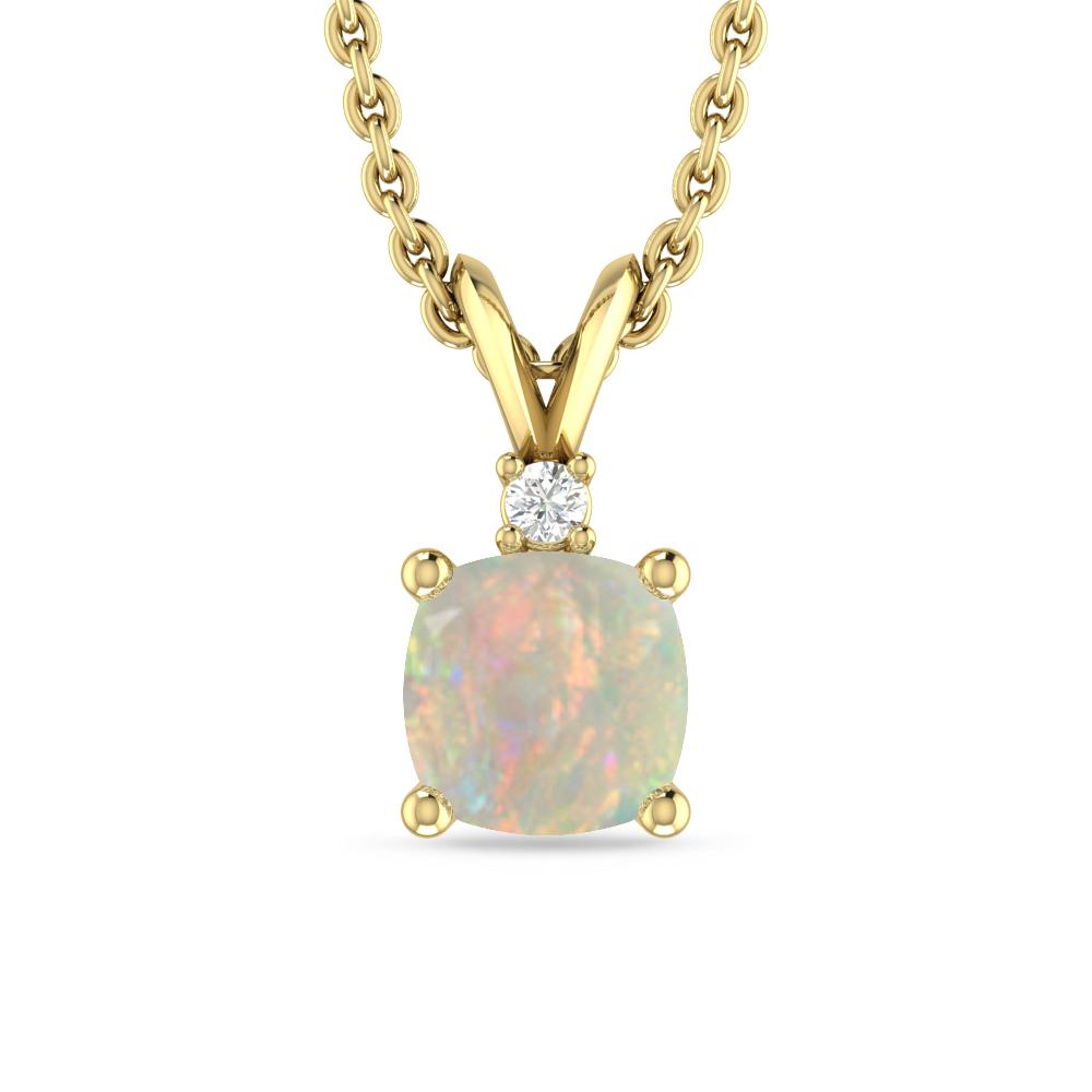 Yellow Gold - Opal