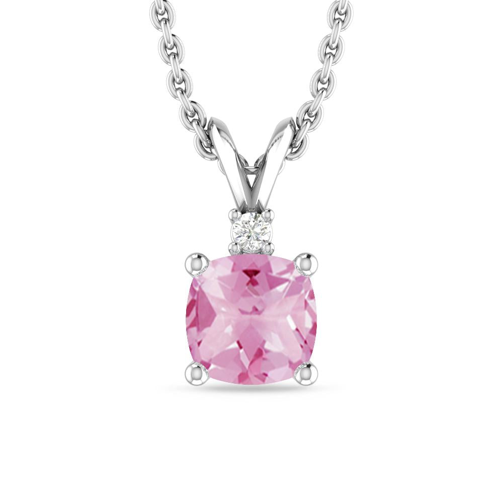 White Gold - Pink Tourmaline