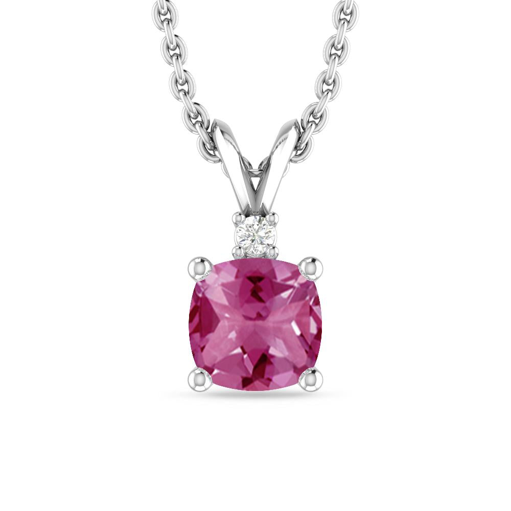 White Gold - Pink Tourmaline