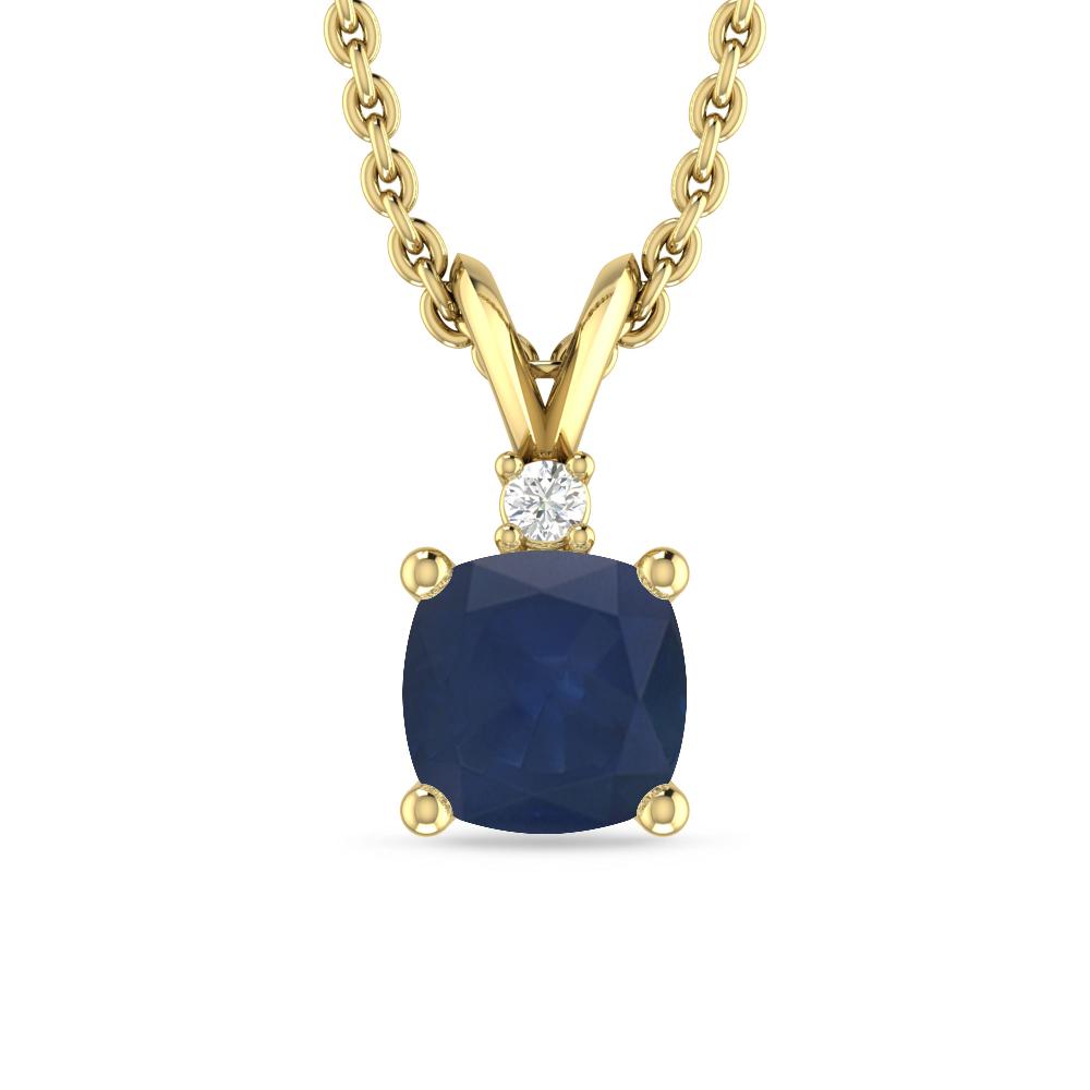 Yellow Gold - Sapphire