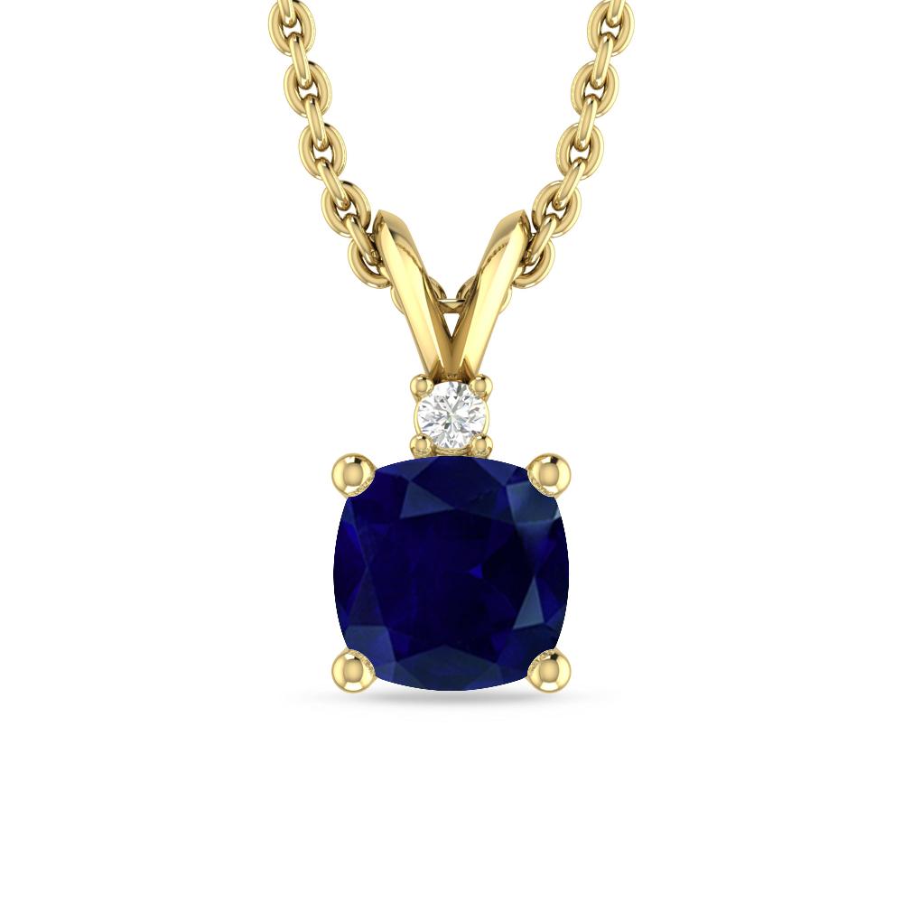 Yellow Gold - Sapphire