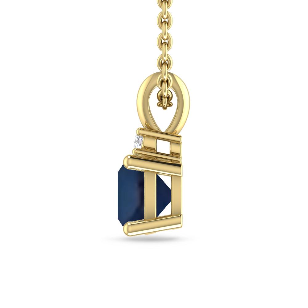 Yellow Gold - Sapphire