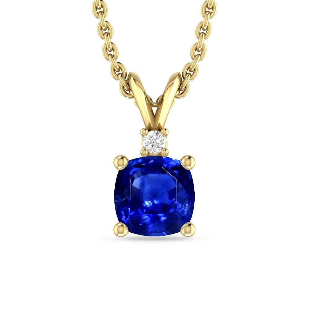 Yellow Gold - Sapphire