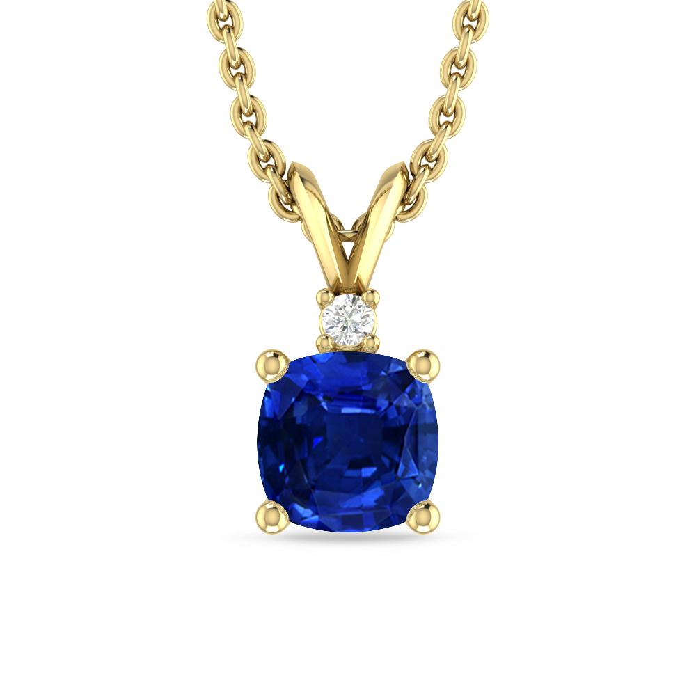 Yellow Gold - Sapphire