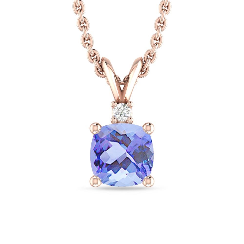 Rose Gold - Tanzanite