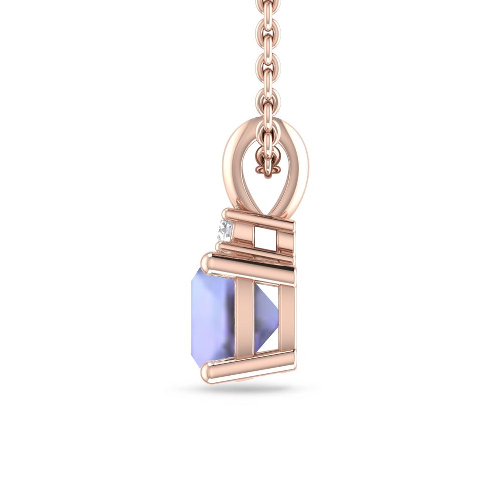 Rose Gold - Tanzanite