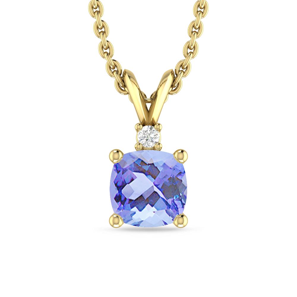 Yellow Gold - Tanzanite