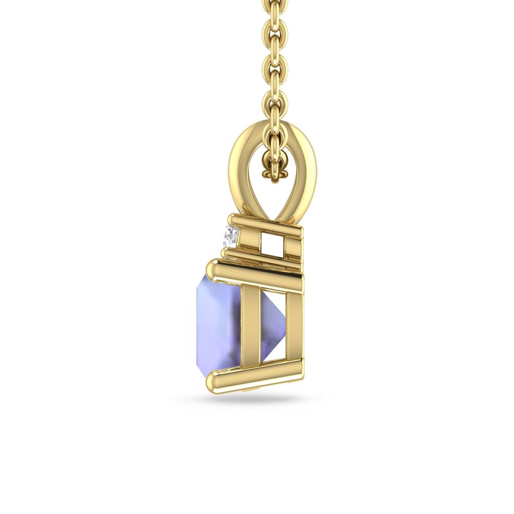 Yellow Gold - Tanzanite