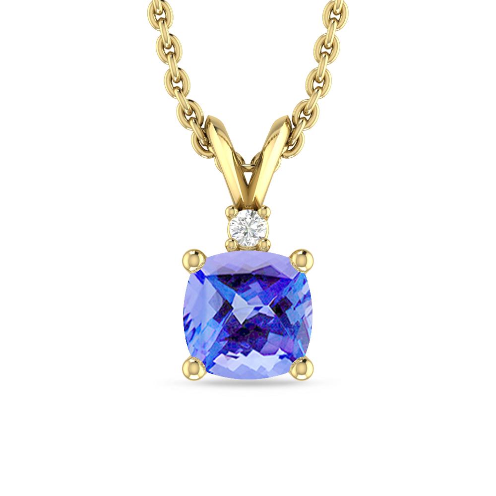 Yellow Gold - Tanzanite