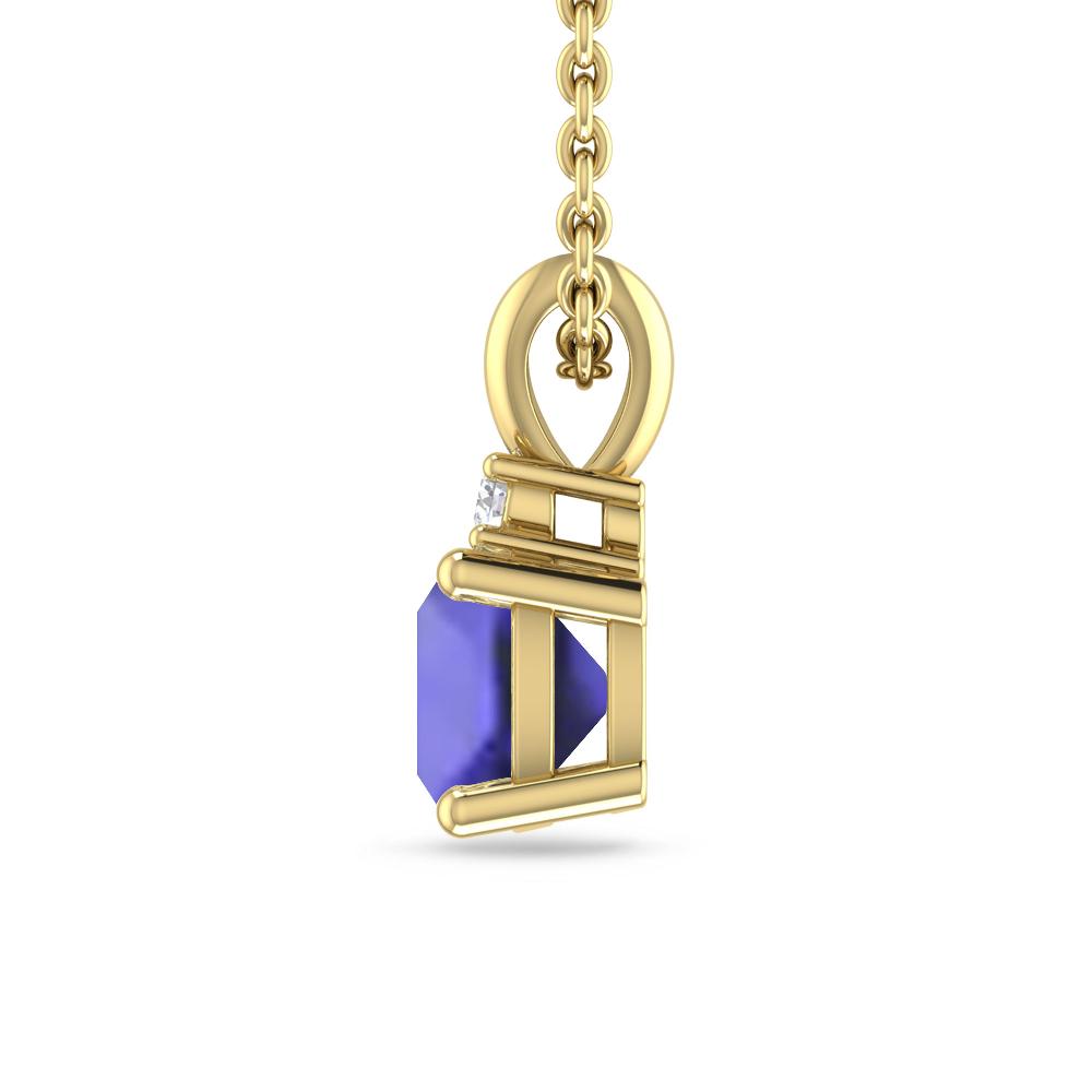 Yellow Gold - Tanzanite