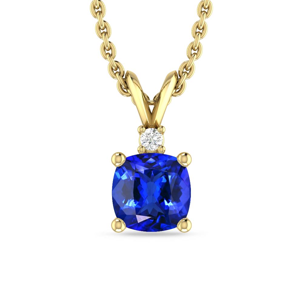 Yellow Gold - Tanzanite