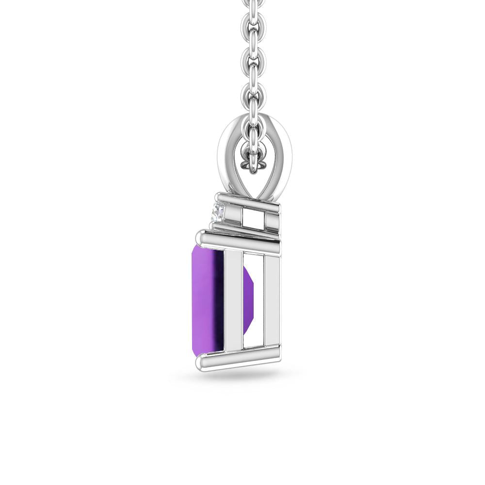 White Gold - Amethyst