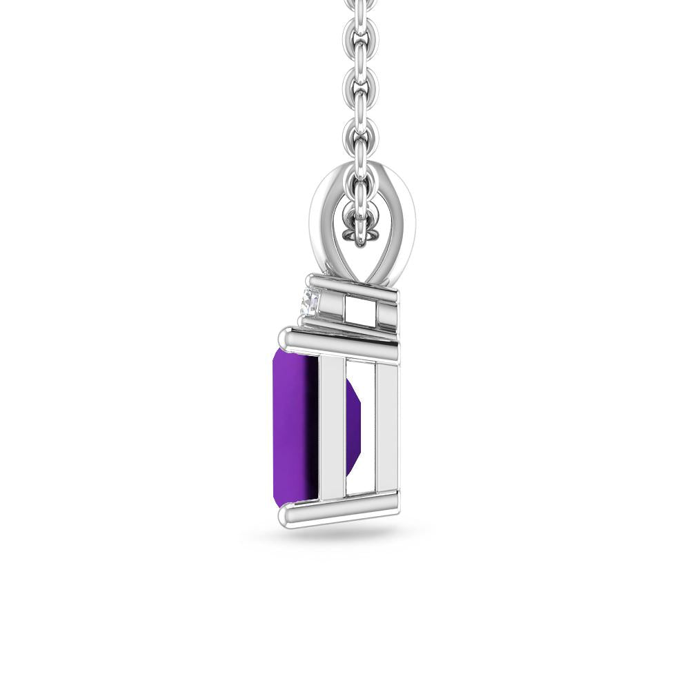 White Gold - Amethyst