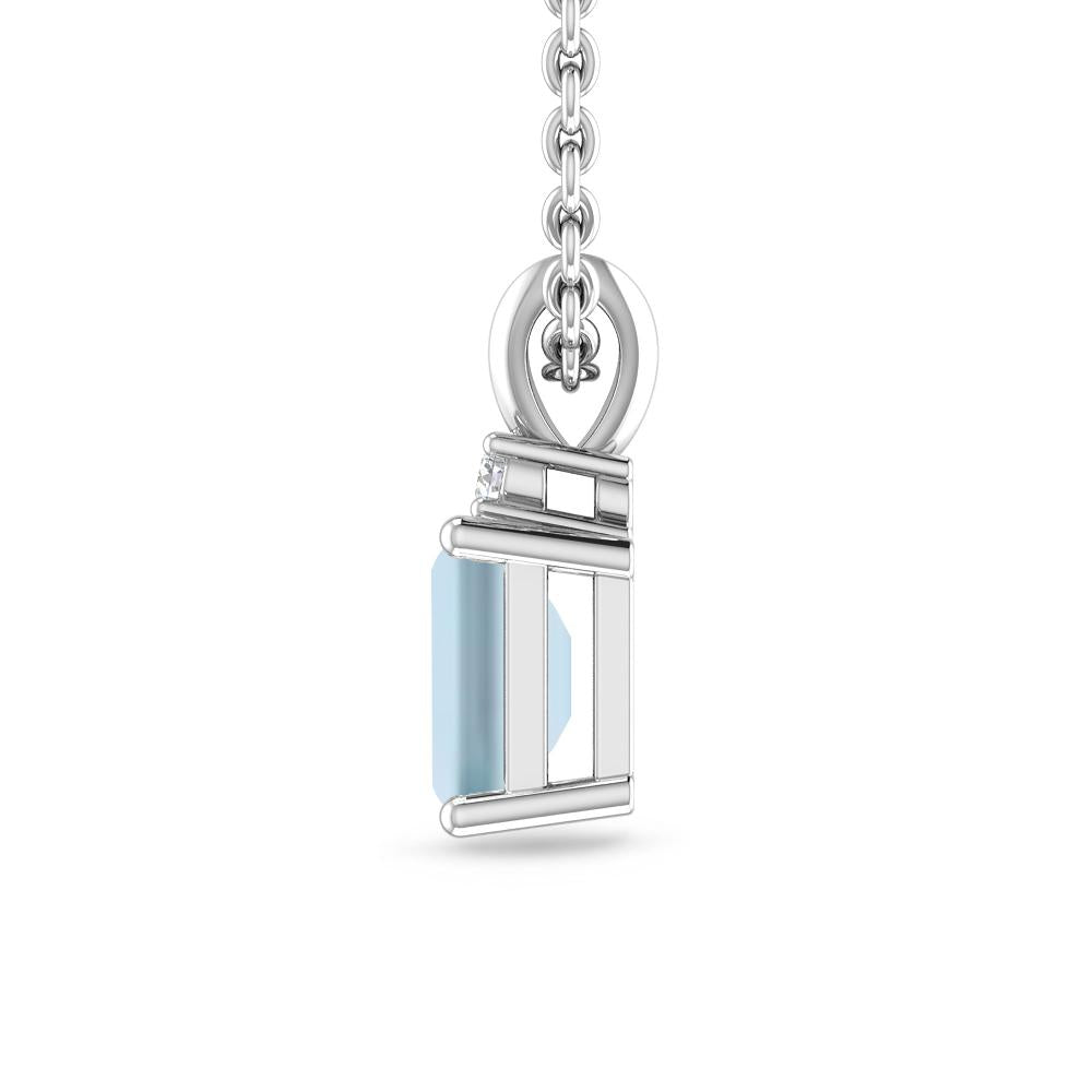 White Gold - Aquamarine