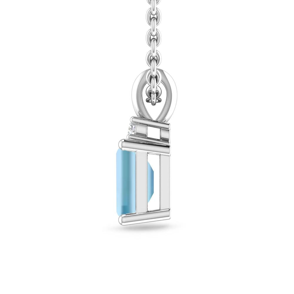 White Gold - Aquamarine